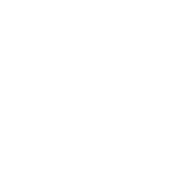 Three hands forming a triangle symbol.